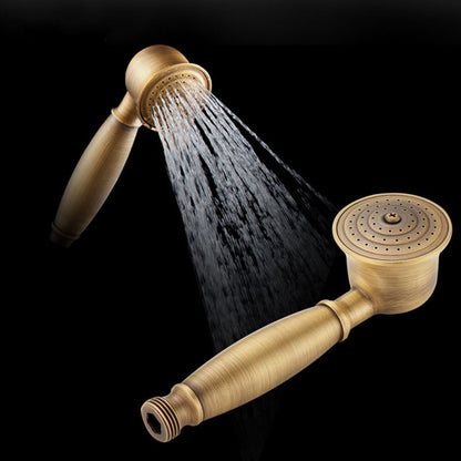Brass Handheld Shower Head with Hose Wall Mounted