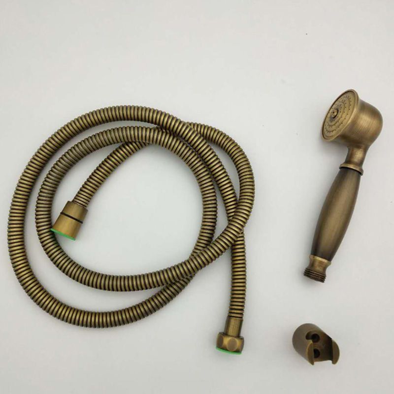 Brass Handheld Shower Head with Hose Wall Mounted