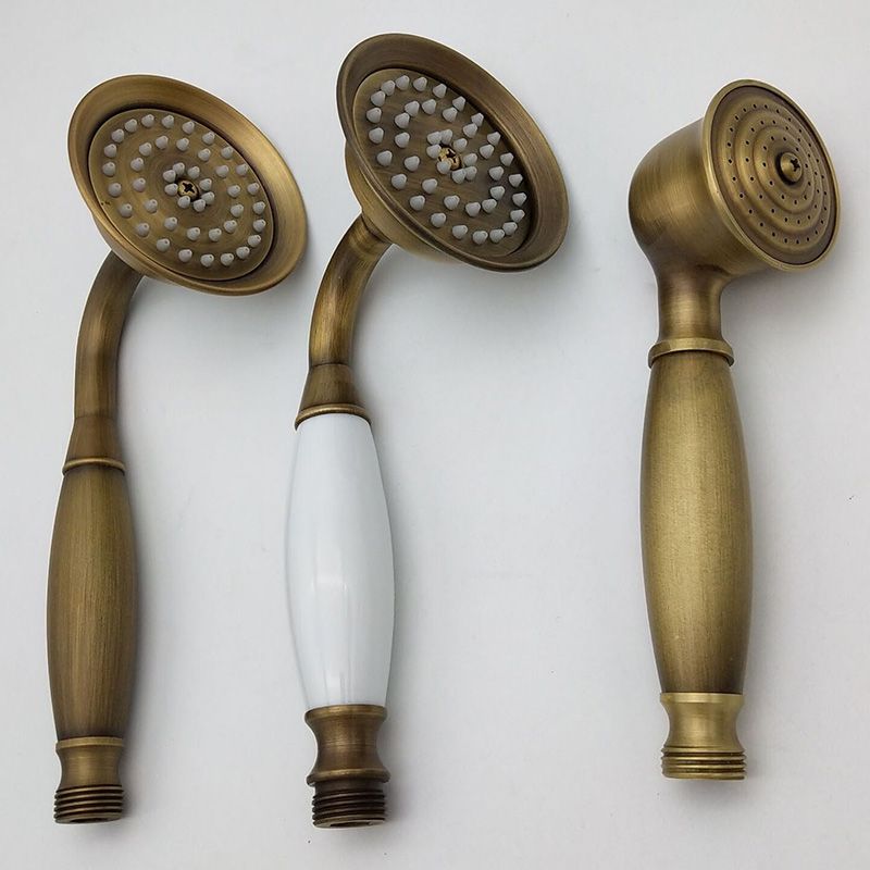 Brass Handheld Shower Head with Hose Wall Mounted