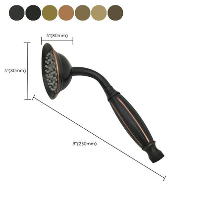 Brass Handheld Shower Head with Hose Wall Mounted