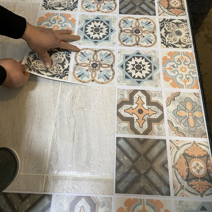 Peel and Stick Vinyl Plank Flooring Porcelain Look