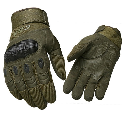 Military Tactical Gloves – Half Finger, Knuckle Protection