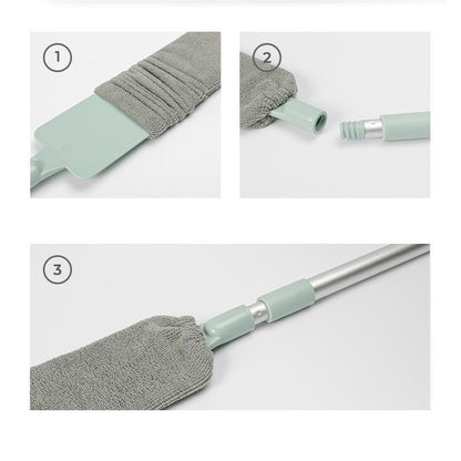 Retractable Microfibre Gap Duster – Extendable Flat Cleaning Mop – image 7