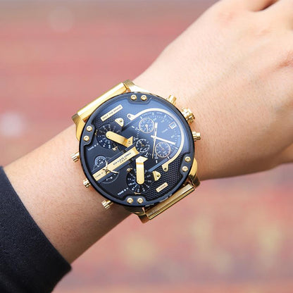 Stainless Steel Chronograph Watch – Quartz Men’s Watch