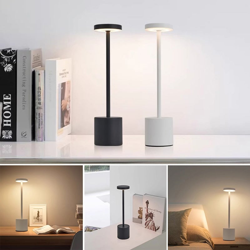 Portable Rechargeable LED Table Lamp – 3-Colour Touch Dimming – image 2