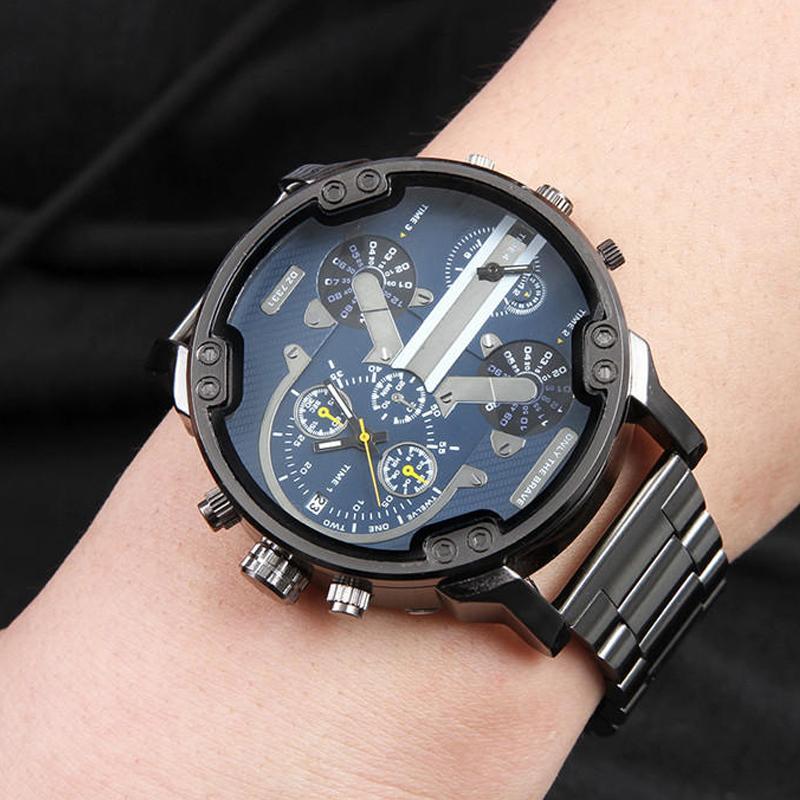 Stainless Steel Chronograph Watch – Quartz Men’s Watch