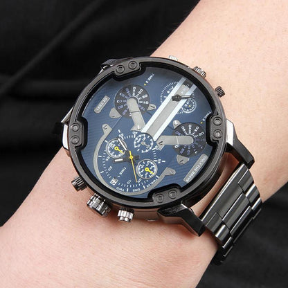 Stainless Steel Chronograph Watch – Quartz Men’s Watch