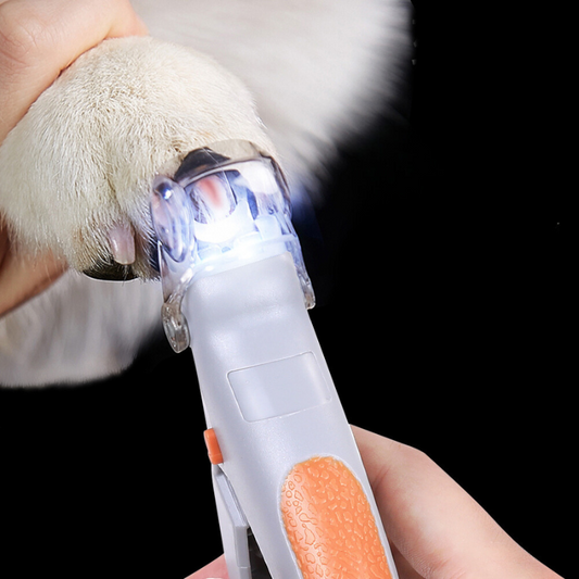 LED Pet Nail Clipper - Safe & Gentle Grooming Tool