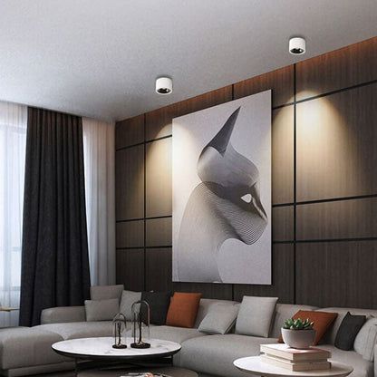LED Ceiling Light Round Recessed Adjustable Lamp