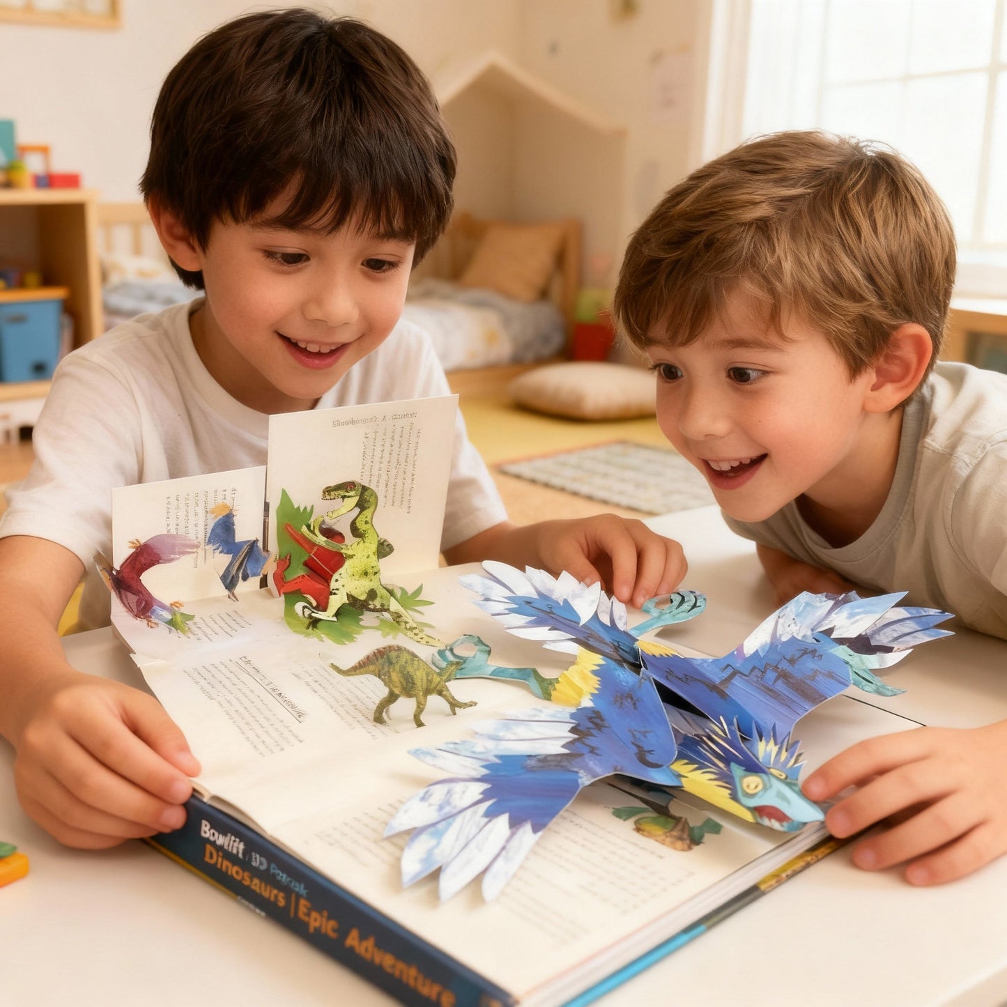 3D Pop-Up Dinosaur Book – Interactive Kids Storybook