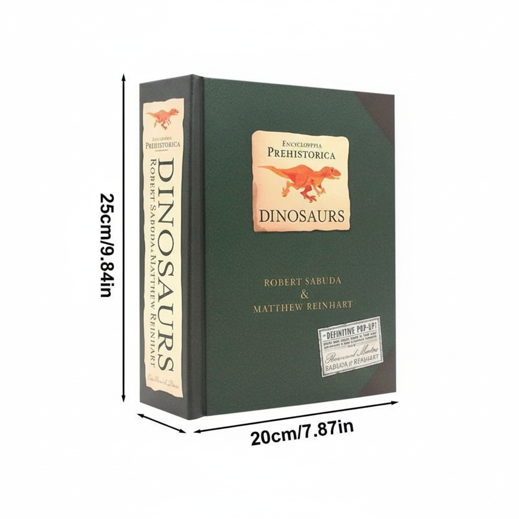 3D Pop-Up Dinosaur Book – Interactive Kids Storybook