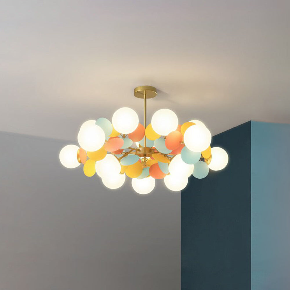 Flower Branch Chandelier Modern Ceiling Light