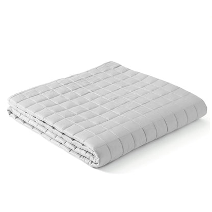 Weighted Blanket with Glass Beads and Polyester Cover