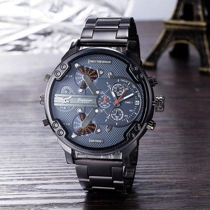 Stainless Steel Chronograph Watch – Quartz Men’s Watch