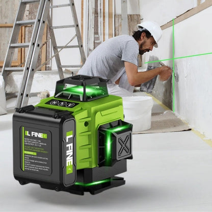 16-Line 4D Laser Level – Self-Levelling Precision Tool