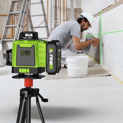 16-Line 4D Laser Level – Self-Levelling Precision Tool
