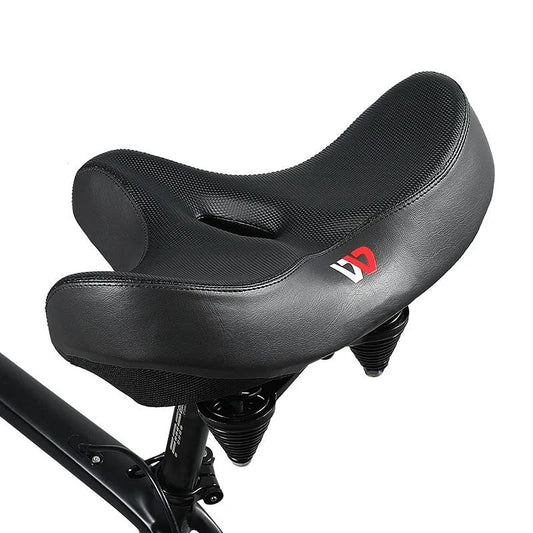 Extra Wide Bike Saddle – Comfort Seat for Saddle Pain