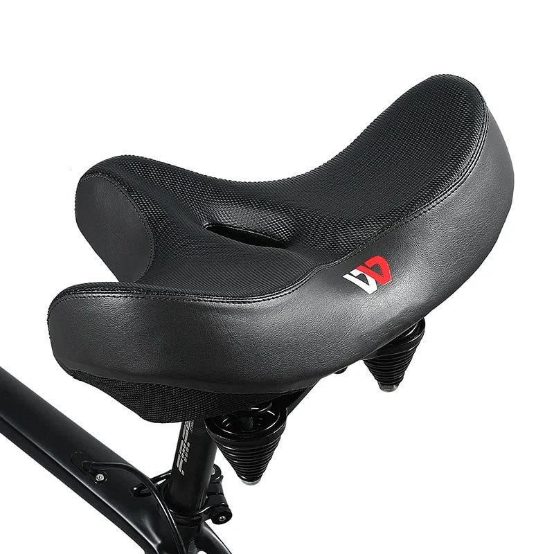 Extra Wide Bike Saddle – Comfort Padded Bicycle Seat