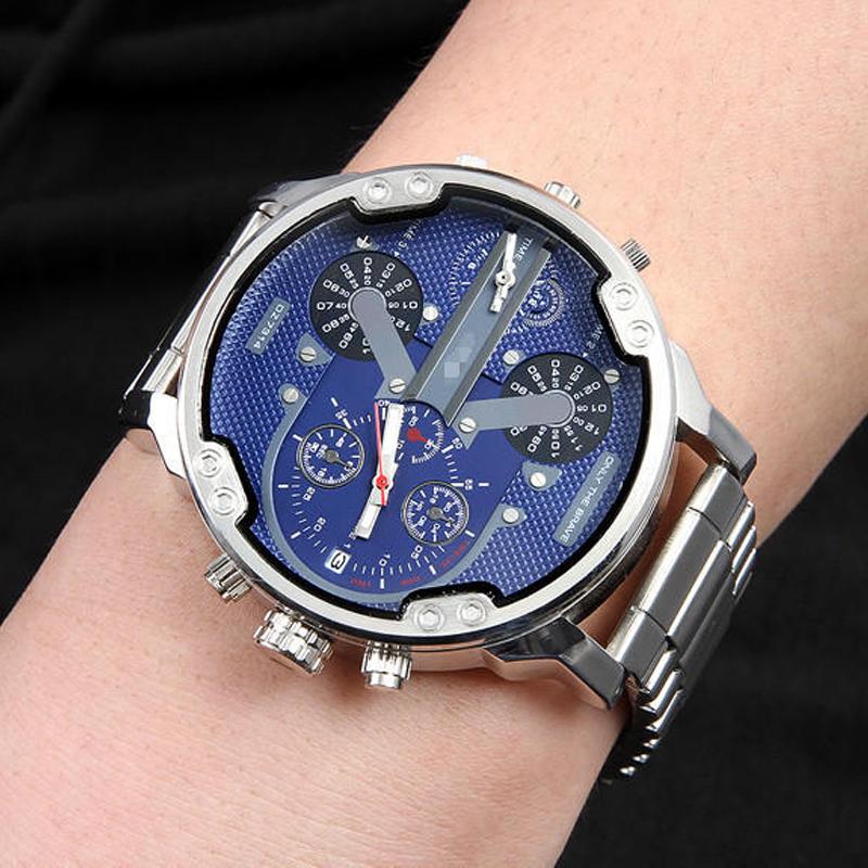 Stainless Steel Chronograph Watch – Quartz Men’s Watch