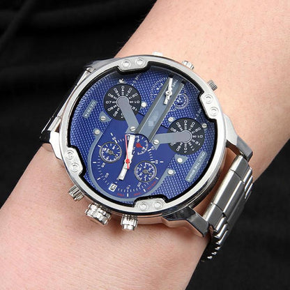Stainless Steel Chronograph Watch – Quartz Men’s Watch