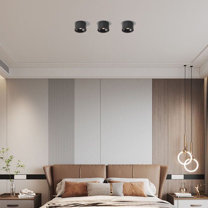 LED Ceiling Light Round Recessed Adjustable Lamp