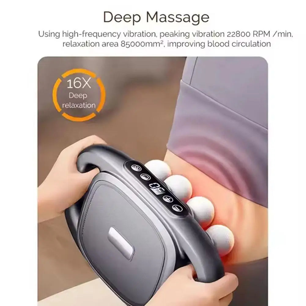 Multi-Head Body Massager – Full-Body Muscle Relief