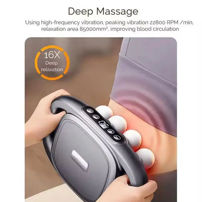 Multi-Head Body Massager – Full-Body Muscle Relief