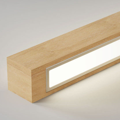 Japanese LED Wall Light Solid Wood Accent Lamp