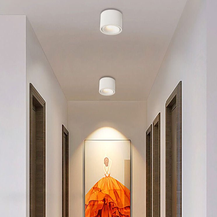 LED Ceiling Light Round Recessed Adjustable Lamp