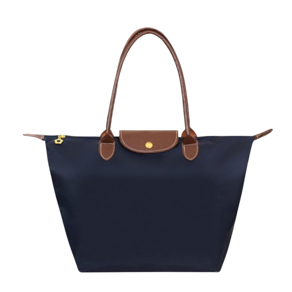 Leather Handle Tote Bag – Waterproof Lining, Stylish & Durable