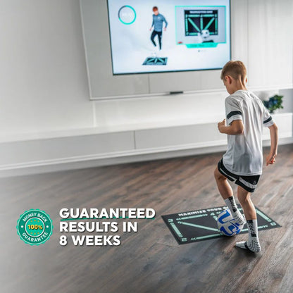 Soccer Training Mat + Pro Skills Video Program