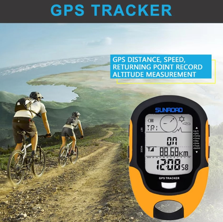 Digital GPS Altimeter Barometer Compass – 4-in-1 Tool