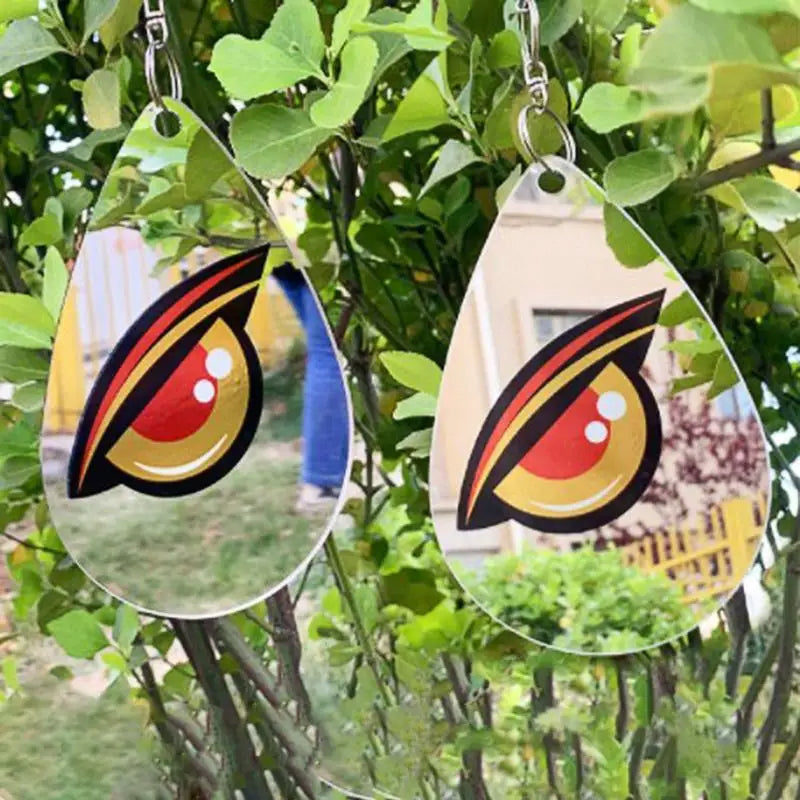 Reflective Scare Eye Bird Repeller Hanging Discs