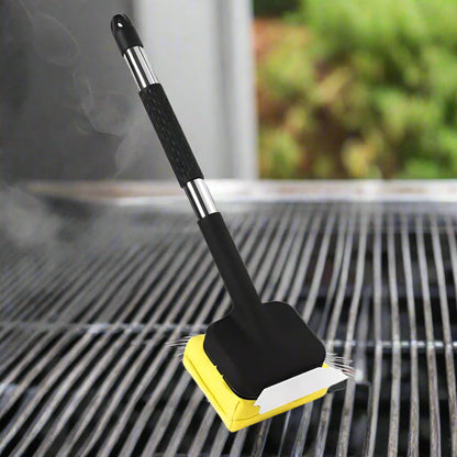 Steam Cleaning Grill Brush with Scraper