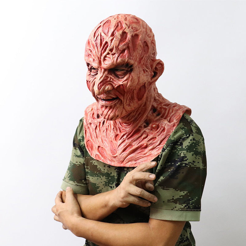 Freddy Krueger Halloween Mask Scary Cosplay