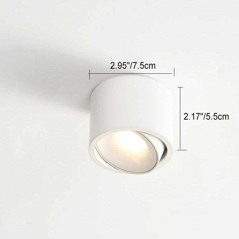 LED Ceiling Light Round Recessed Adjustable Lamp