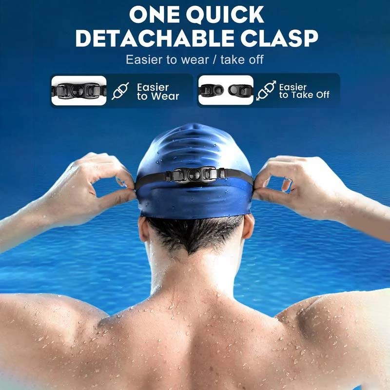 Anti-Fog Swim Goggles Wide View Swimming Glasses