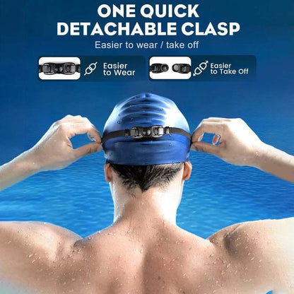 Anti-Fog Swim Goggles Wide View Swimming Glasses