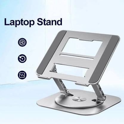 360° Rotating Aluminum Laptop Stand