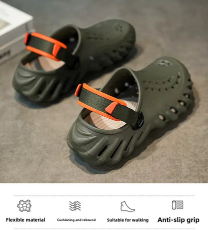 Men's EVA Clogs – Anti-Slip Cushioned Summer Slip-Ons