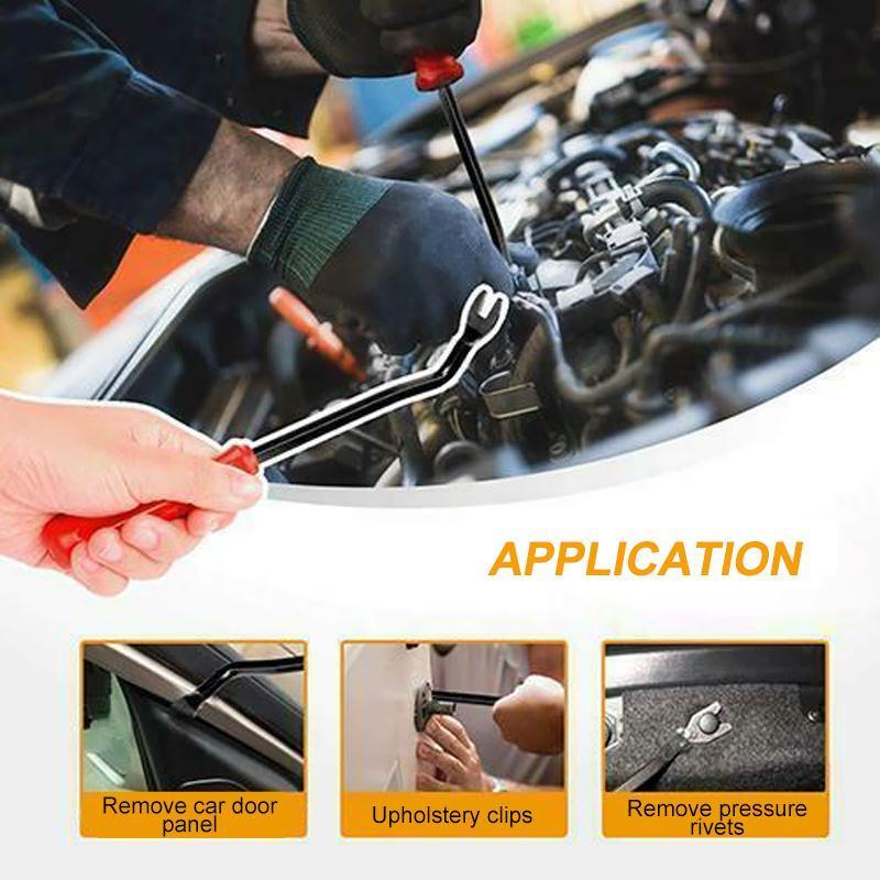 Car Trim Fastener Clip Set – Nylon Rivet & Removal Tool Kit – image 2