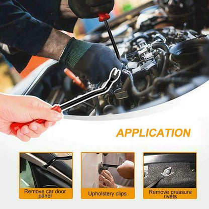 Car Trim Fastener Clip Set – Nylon Rivet & Removal Tool Kit – image 2