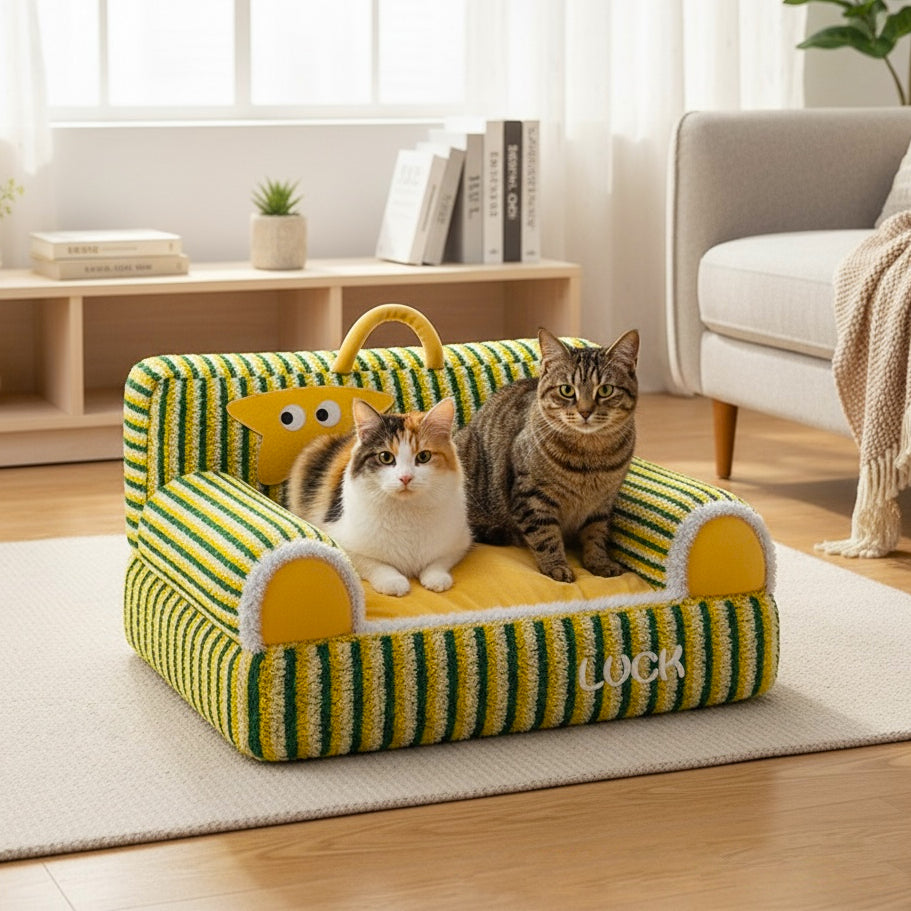 Fluffy Pet Sofa Bed – image 10