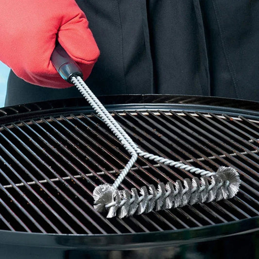 Stainless Steel BBQ Grill Cleaning Brush
