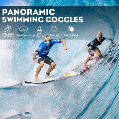 Anti-Fog Swim Goggles Wide View Swimming Glasses
