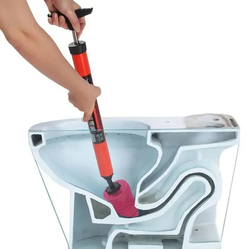 High Pressure Toilet Plunger Drain Cleaner