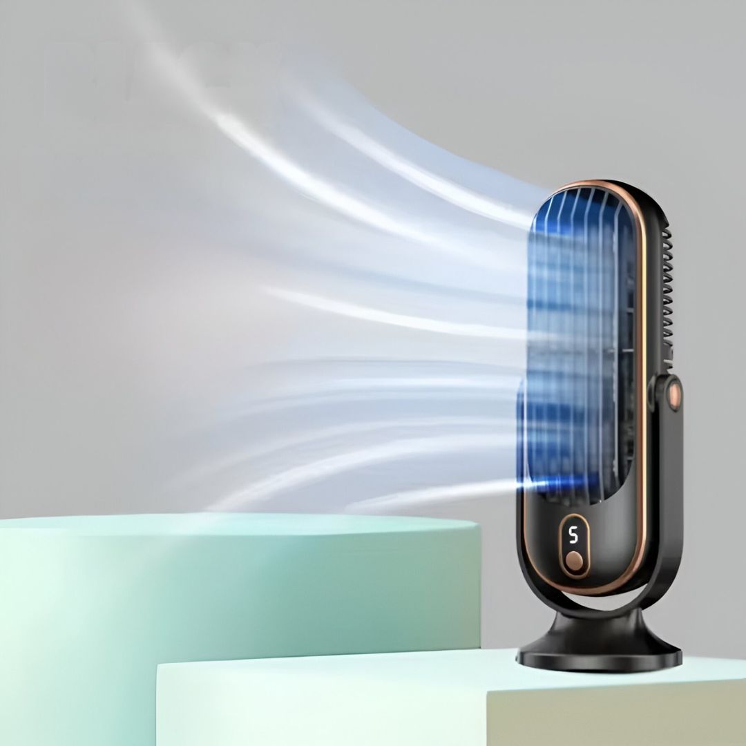Ultra Quiet USB Desk Fan – Mini Cooling Fan
