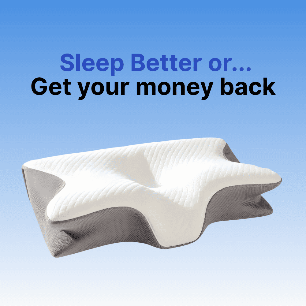 Contour Memory Foam Pillow – Neck Pain & Sleep Relief