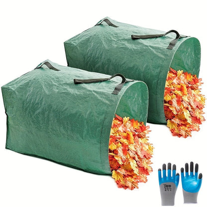 Heavy-Duty Garden Leaf Bag – Reusable Yard Waste Tote