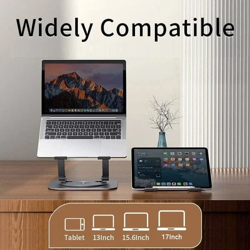 360° Rotating Aluminum Laptop Stand